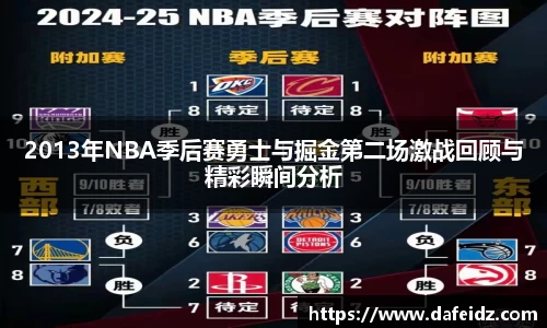 米兰2013年NBA季后赛勇士与掘金第二场激战回顾与精彩瞬间分析
